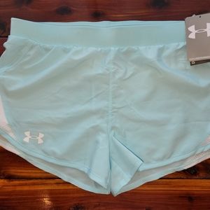 Under Armour girl's athletic shorts.